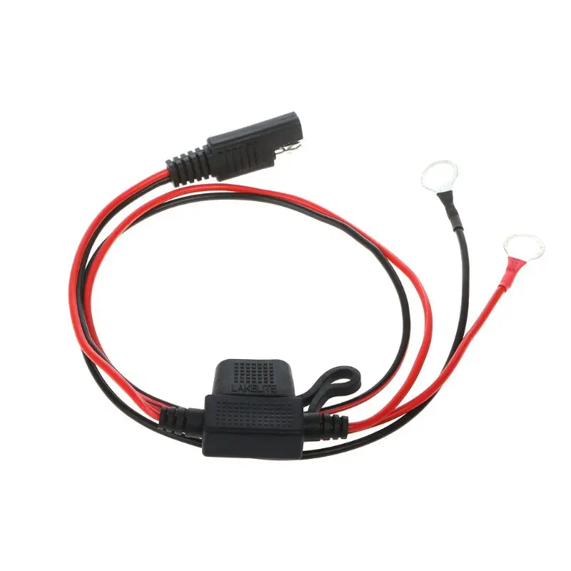 12V зарядное устройство для мотоцикла клеммное кольцо соединительный кабель