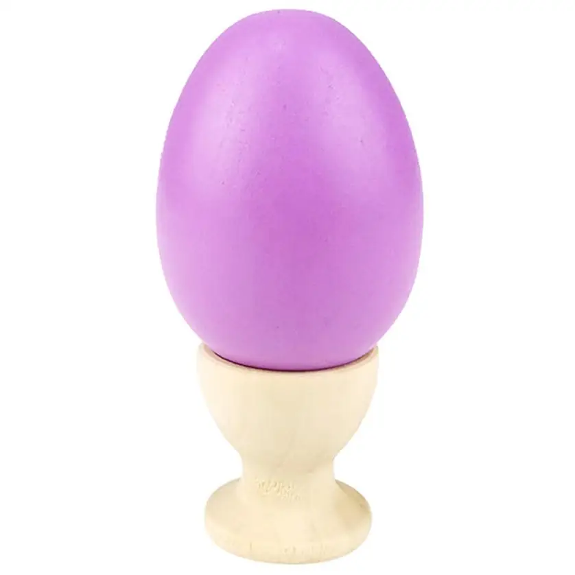 5 шт Детские картины Сделай сам деревянный цвет яйцо игрушка пасхальное