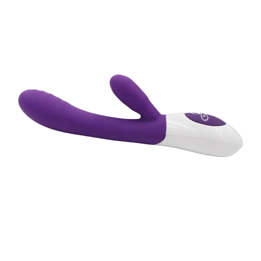 Двойной перезаряжаемый вибратор для женщин мастурбатор дилдо интимные игрушки