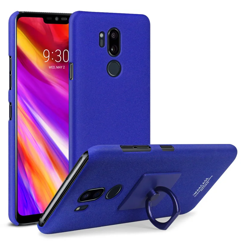 Для LG G7 чехол ThinQ IMAK Ковбой телефон стенд жесткий PC задняя крышка чехол для LG G7 ThinQ G7+ G710EM G7 Plus+ защита экрана 6,1''