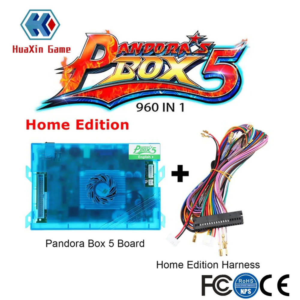 2 игрока Аркада маме копия SAMWA джойстик + кнопка Happ и оригинальная Pandora Box 5 960 в 1 DIY