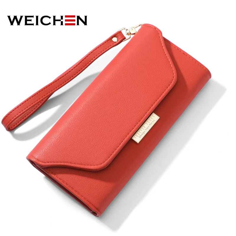 WEICHEN Сумочка 2019 новый браслет длинный клатч кошелек женский держатель карты