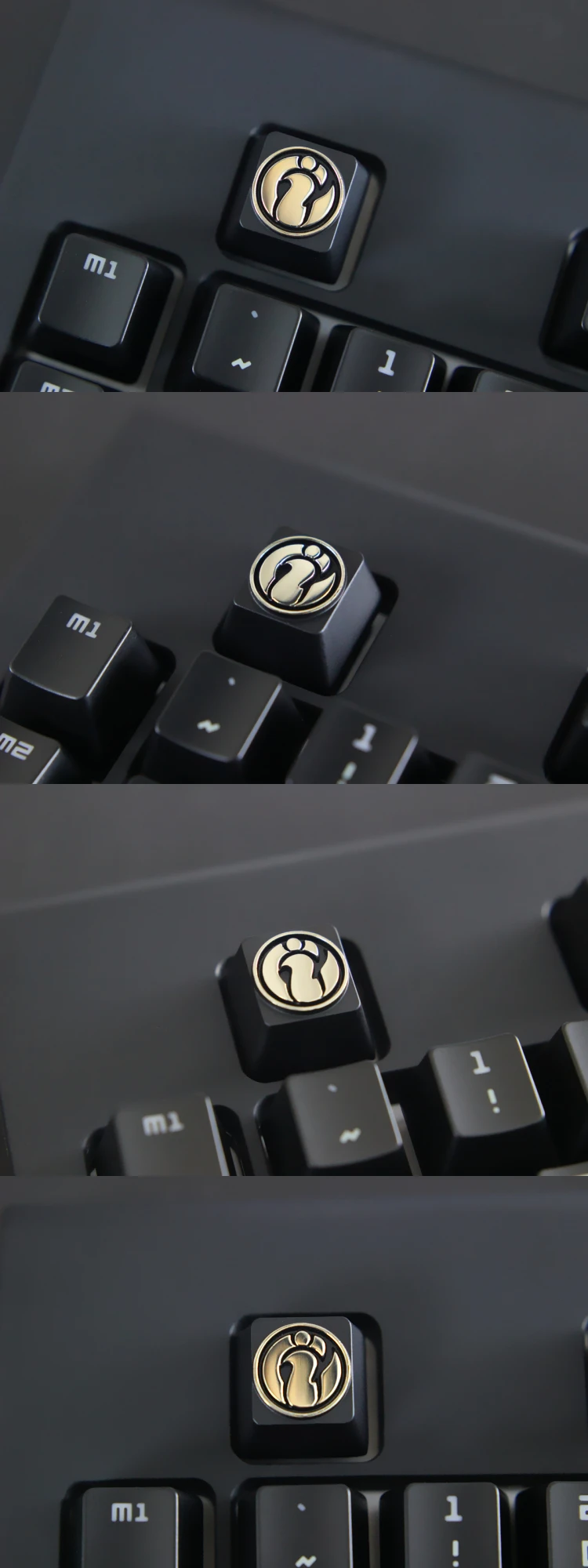 Заказной тисненый цинковый сплав keycap Для Игры Механическая клавиатура, высококачественный уникальный DIY для B