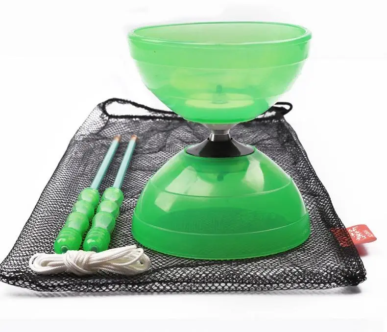 1 bearing Diabolo чаша с ручными палками веревка жонглирование начинающих Классическая