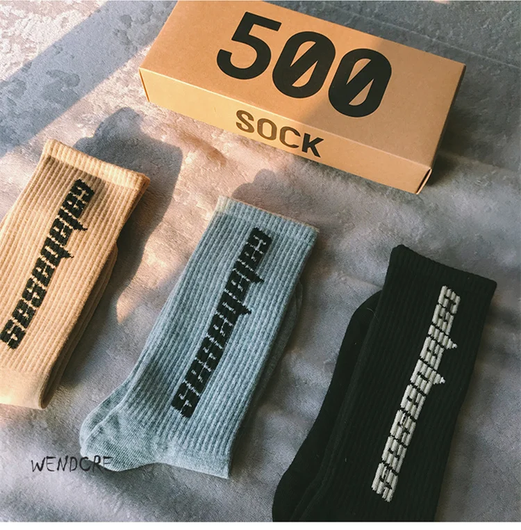 3 пар/кор. модные носки для мальчиков и 500 Стиль Экипаж мужской прилив улица в