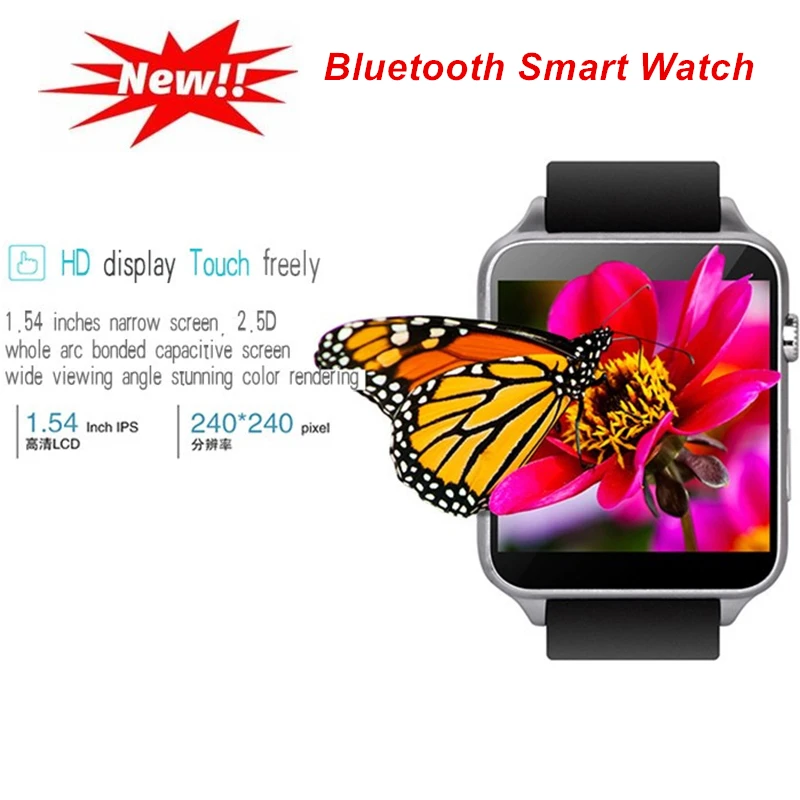 Умные часы оригинальный пульсометр Bluetooth водостойкие умные Поддержка sim карты