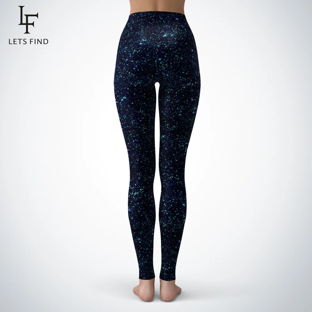 

New Arrival Unicorn Leggings Women Fashion Silm Leggins Galaxy Background Write I Am A Unicorn Mid Waist Legging