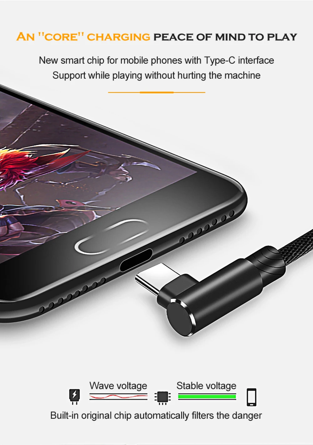 Кабель USB type C, 90 градусов, зарядный кабель для samsung S9 S10 S8 2A, быстрое зарядное устройство, кабель для передачи данных для Xiaomi Mi 9 huawei P30 P20 Mate20