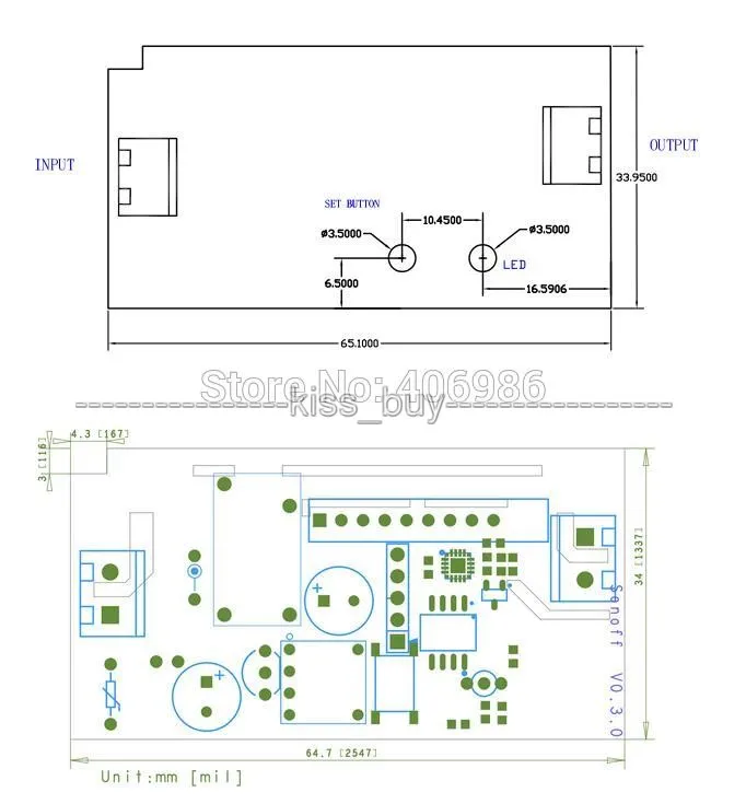 2018 прямые продажи настоящий комплект макетная плата Nodemcu 433 МГц Sonoff Rf Wifi