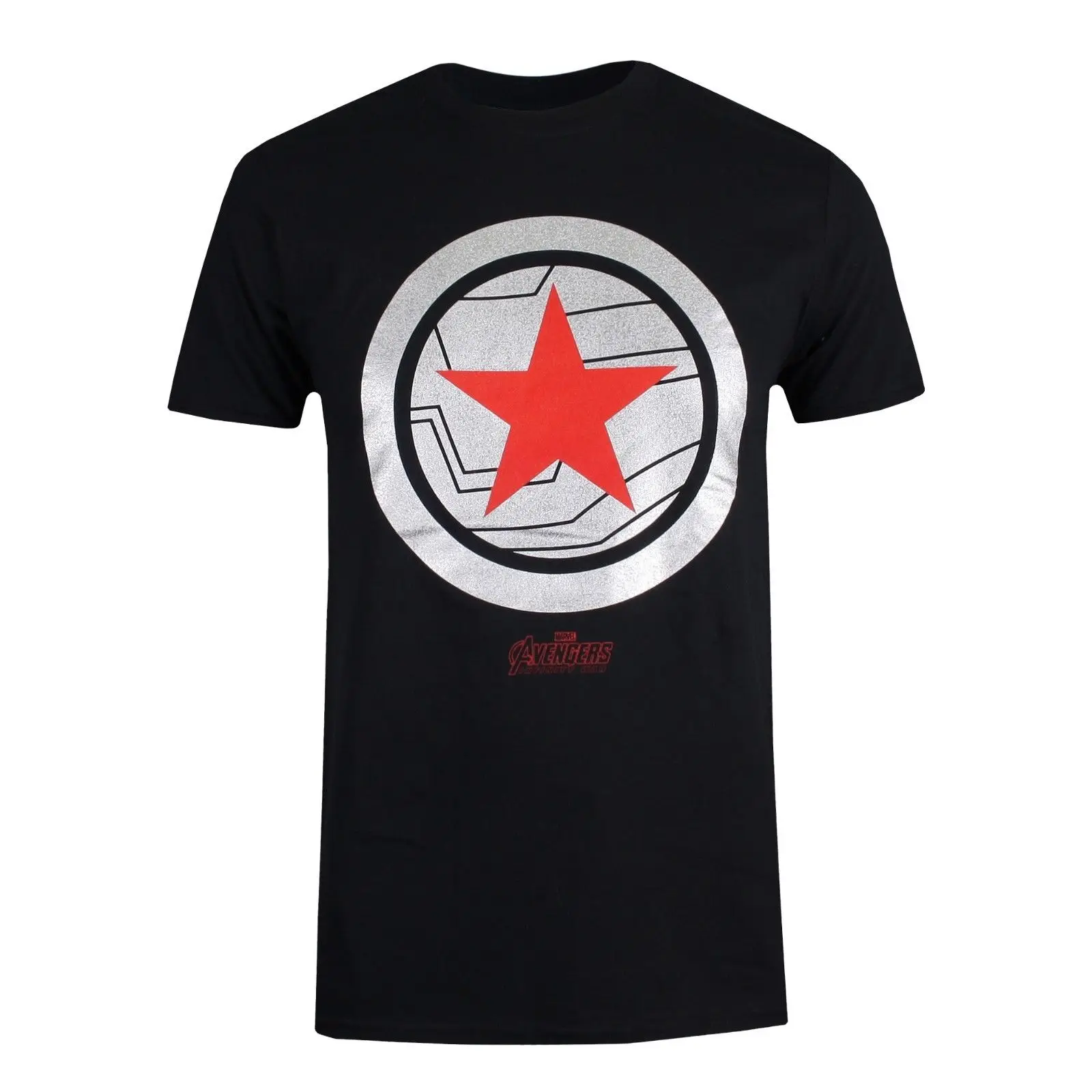 Marvel-Мстители войны капитан Америка щит звезда-Мужская футболка | Мужская одежда