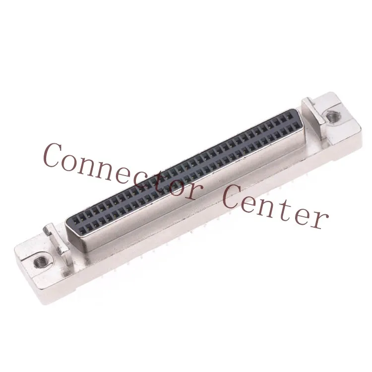SCSI коннектор 1 27 мм Шаг 68Pin прямой 180 градусов HDB Коннектор с защелкой|connector|connector