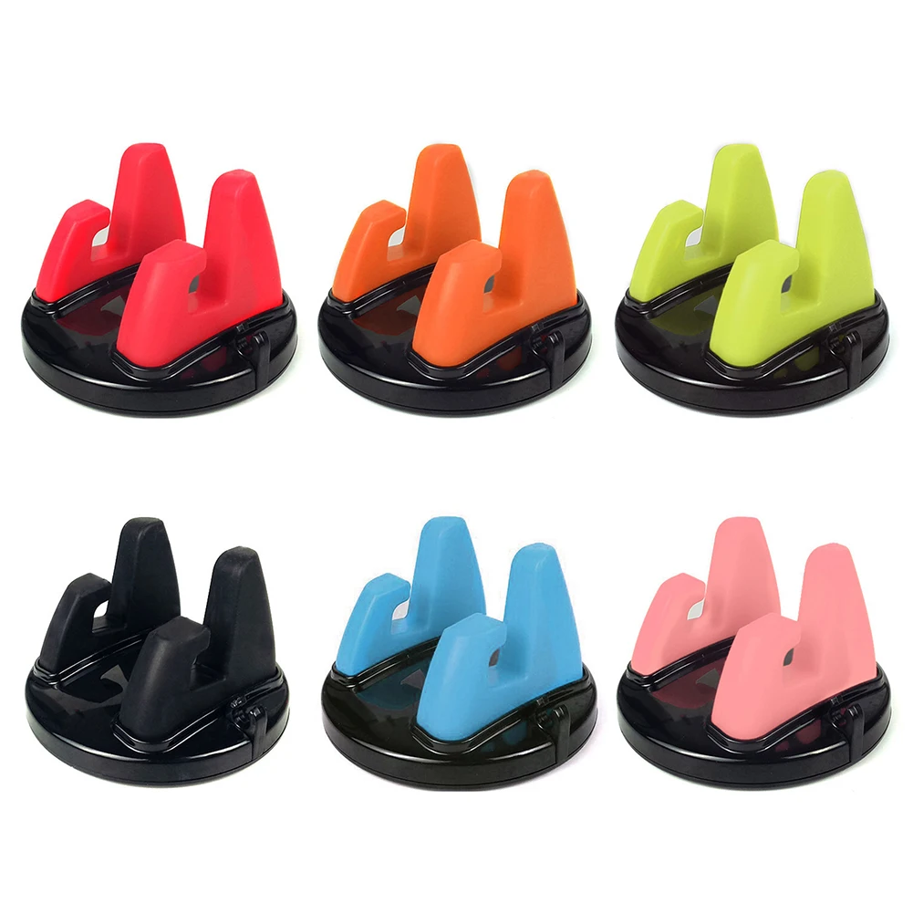 

360 Degree Car Phone Holder Dashboard Sticking Mobile Phone Holder Stand Mount For Less 6 inch Phone Desk Stand Support Bracket