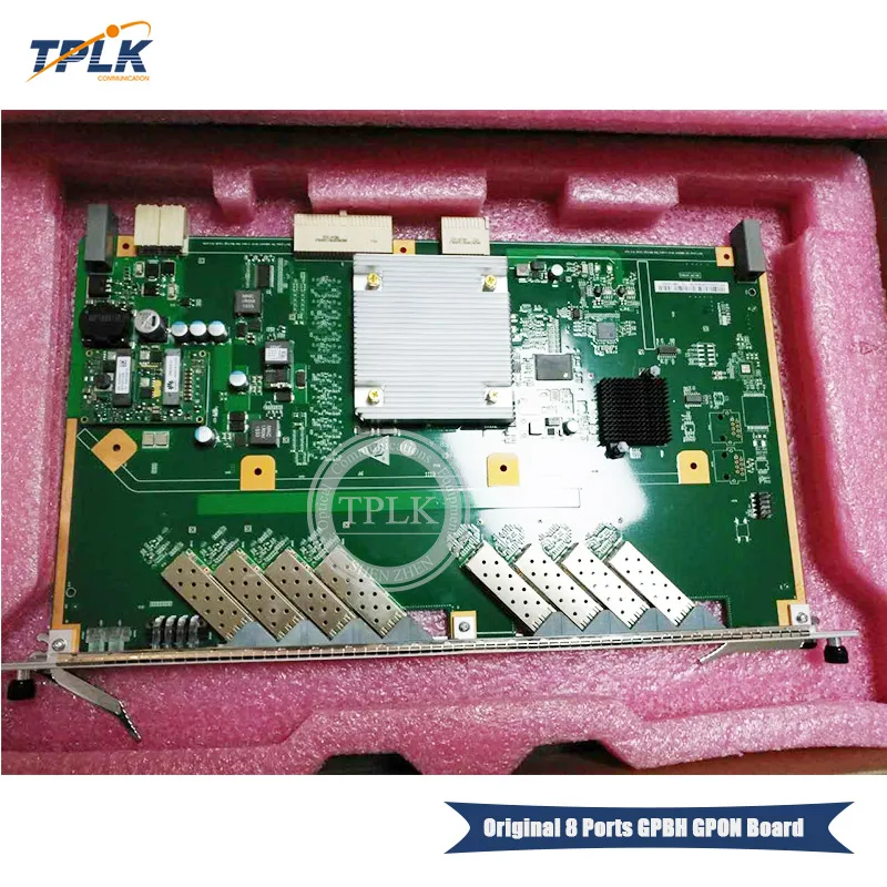 100% оригинальная сервисная плата Hua wei 8 портов GPBH GPON с модулями B + C SFP для Huawei OLT MA5608T