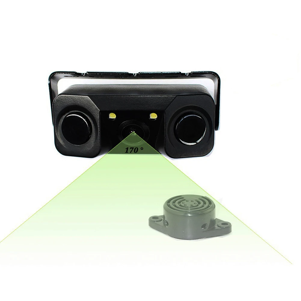 Регистраторы зуммер HD парктроник с камерой заднего вида камера автомобиля