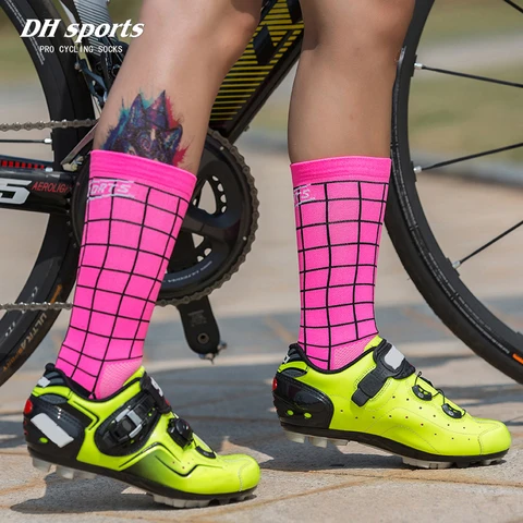 DH SPORTS компрессионные носки для велоспорта из нейлона