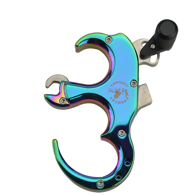 1 шт. съемный лук из нержавеющей стали для стрельбы лука 3 или 4 пальца
