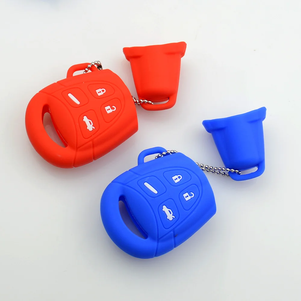 Силиконовый резиновый чехол для автомобильного ключа OkeyTech сменный защитный