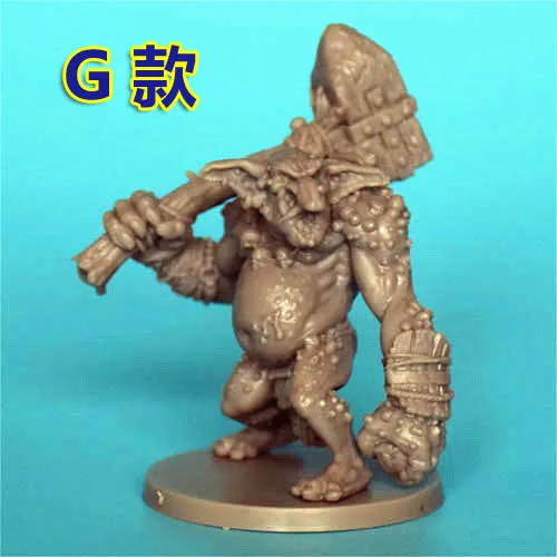 G Новые формы для литья 1/72 В доска-весы Cmon ролевой игрой Смола Модель огромный бесконечные очень темный светильник курьерские Ks - Цвет: G