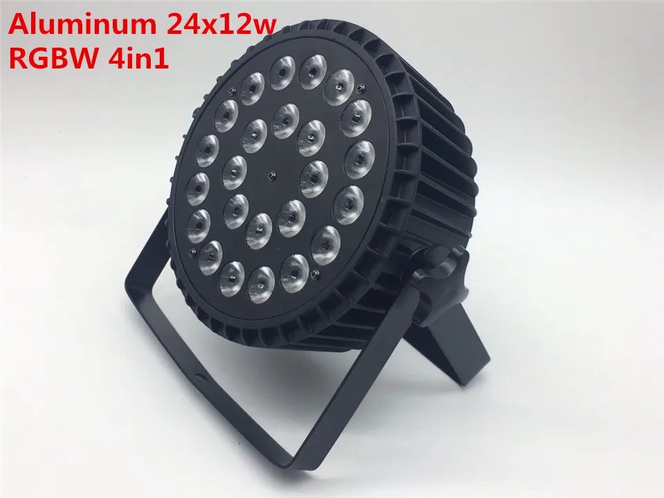 2019 24x12W LED Par освещение rgbw 4in1 led par DMX 512 управление профессиональное сценическое