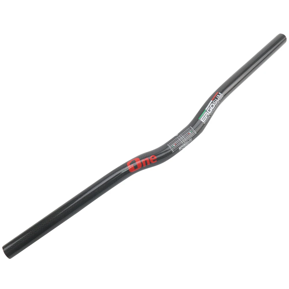 ERGOSUM руль для горного велосипеда горизонтальный/однообразный 3K из углеродного