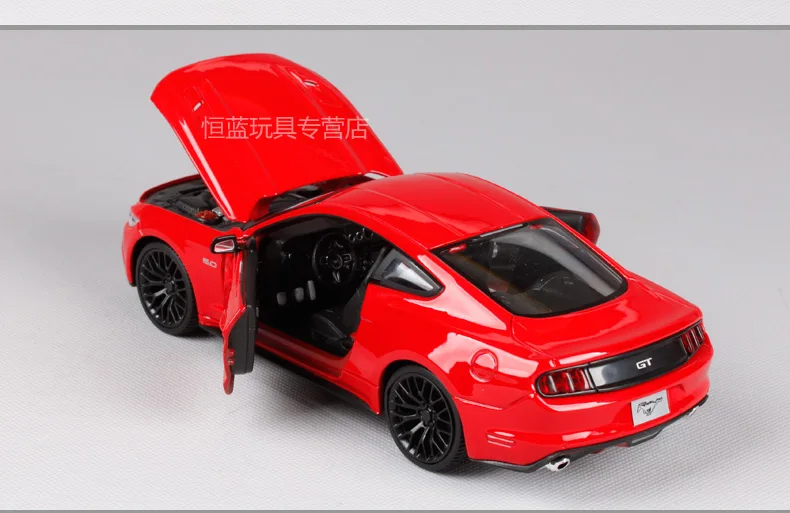 Maisto 1:24 Ford Mustang GT 5,0 Классическая Современная мышечная литая модель автомобиля игрушка Новинка в коробке 31508