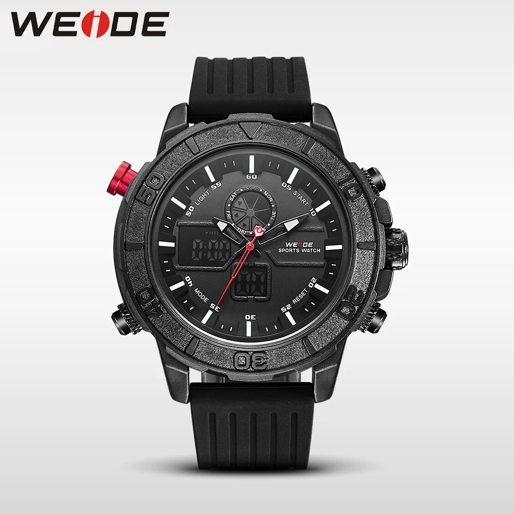 WEIDE оригинальные брендовые Роскошные модные повседневные силиконовые часы