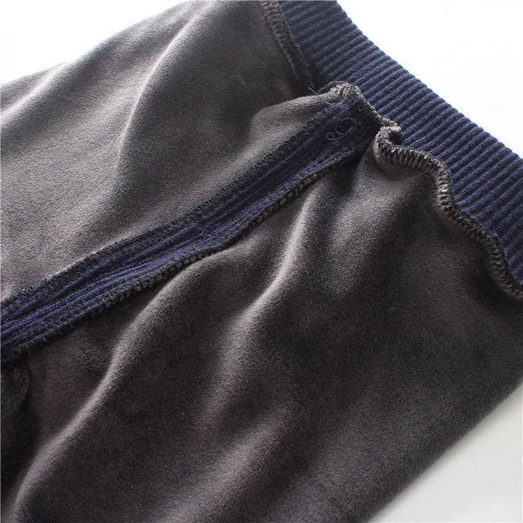 Новые штаны для маленьких девочек плотные зимние детские брюки леггинсы в рубчик