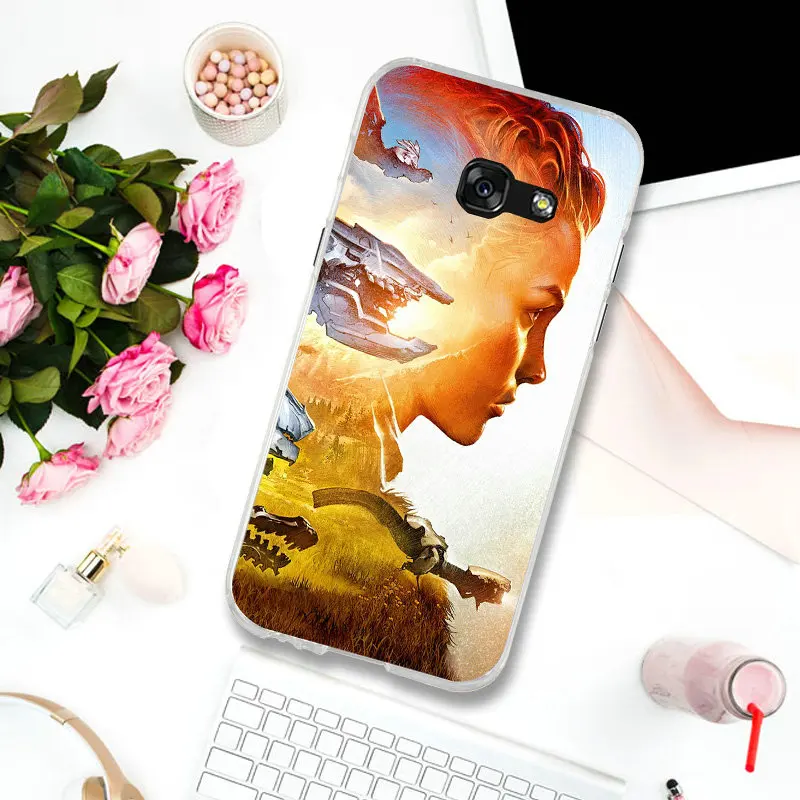 Picture 6 Aloy Horizon Zero Dawn Мягкий ТПУ прозрачный мобильный телефон чехлы для Samsung Galaxy A3 A5 A7 J3 J4 J5 J6 J7 J8 - Цвет: Picture 6