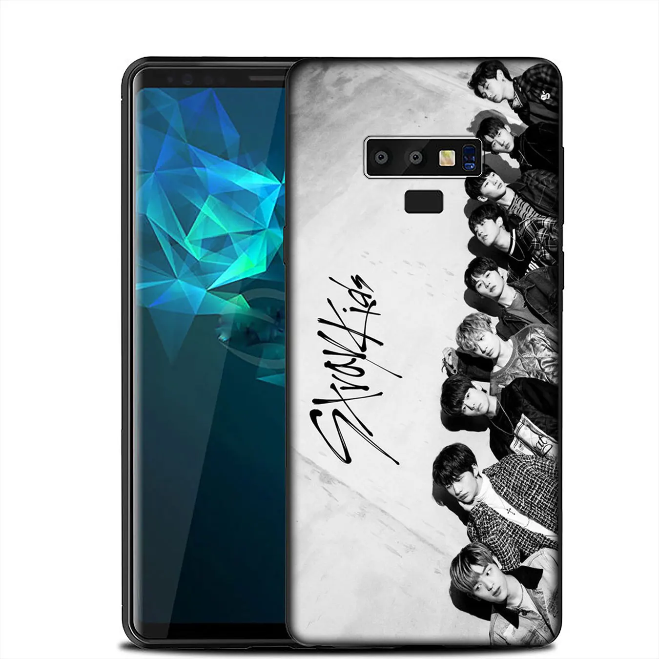 IYICAO Stray Kids kpop Soft Silicone Cover Case for Samsung Galaxy A6 A9 A8 A7 2018 A3 A5 2016 2017 Note 9 8 10 Plus Lite |