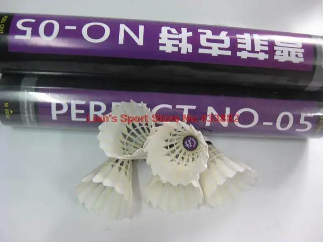 3 трубки/партия Супер Прочные воланы для бадминтона идеально NO.5 лучше чем RSL NO.7