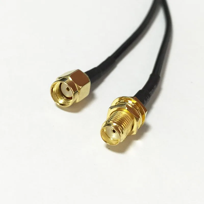 Wifi антенный кабель SMA женский гаечный переключатель RP Мужской Мопс (Гнездовой