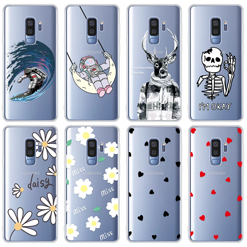 Мягкий ТПУ чехол для Samsung Galaxy A70 A60 A50 A40 A40S A30 A20 A20E A10 Модный с узором M20 M30 M10