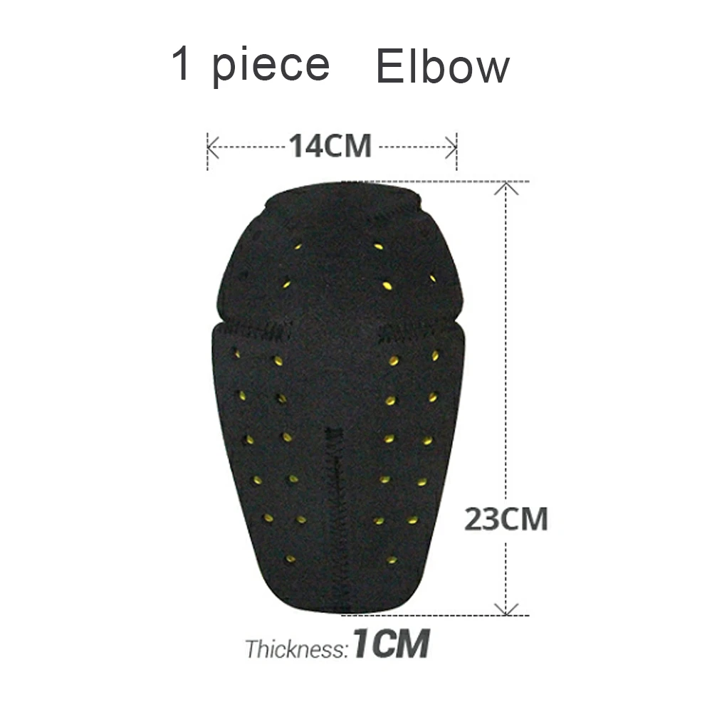 1 piece Elbow DUHAN мотоциклетные наколенники Rodilleras Moto наколенники для мотокросса плечи локти задняя защитная Экипировка мото байкерские наколенники - Цвет: 1 piece Elbow