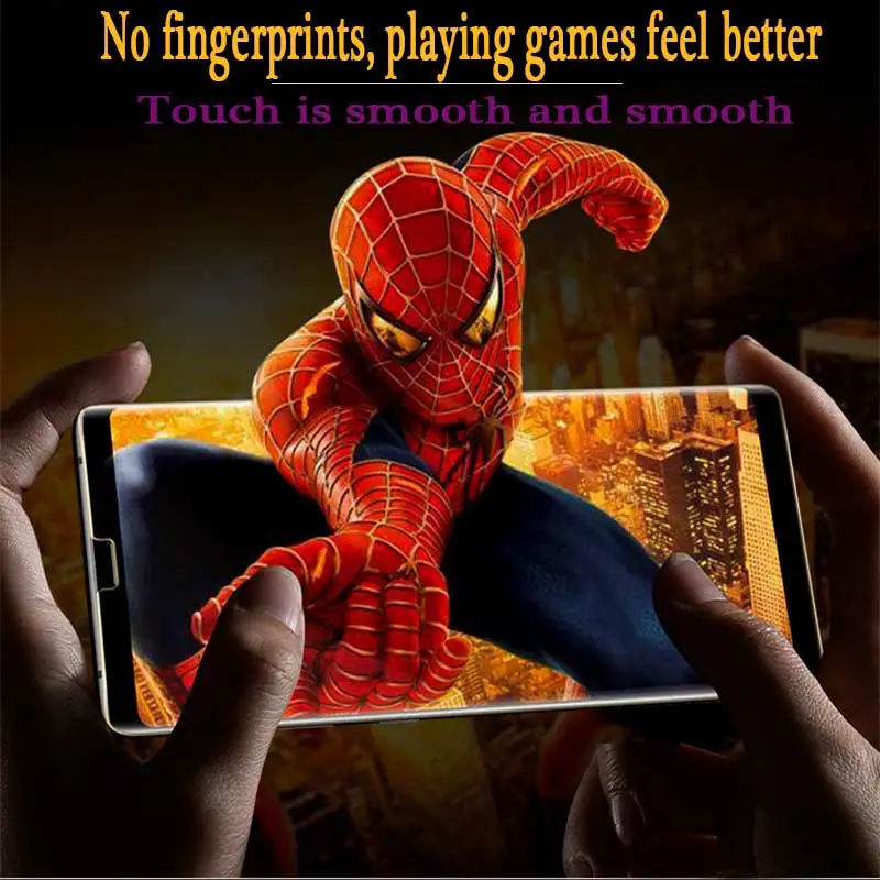 100D полная защита экрана Гидрогелевая стеклянная пленка для Samsung Galaxy S10 S9 S8 Plus