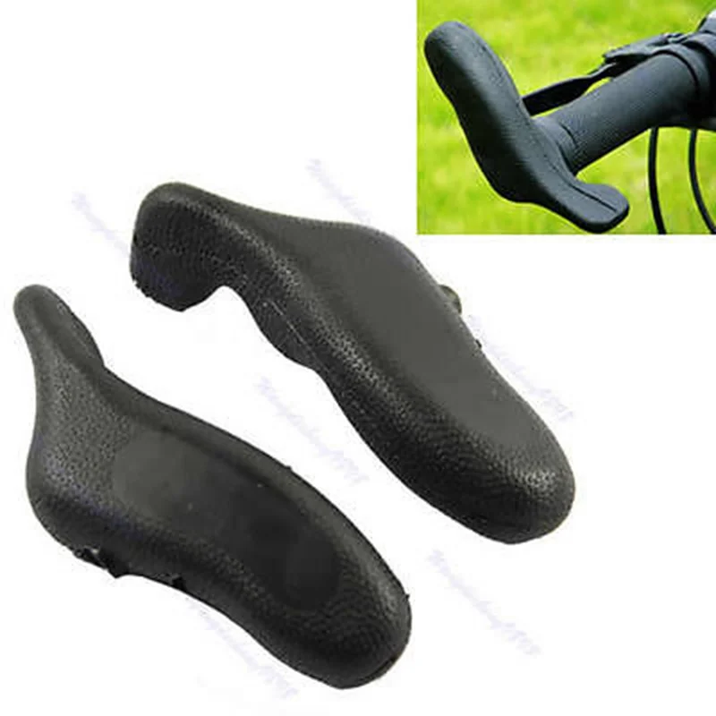 Новинка от бренда QILEJVS 1 пара черных горных велосипедов велосипедный руль