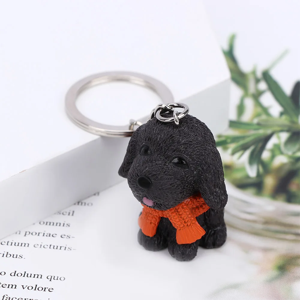Брелок для ключей в виде собаки|Брелоки| |