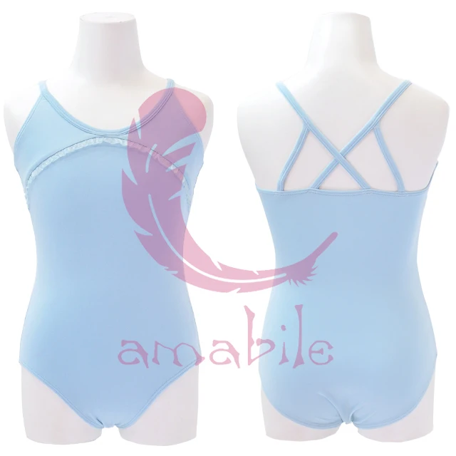 

Ballet Dance Gymnastics leotard strap spahetti tank sling children leotard suit CL0184