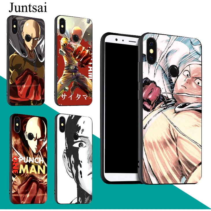 Чехол ONE PUNCH MAN Anime для Red mi Note 9 Pro 9S 8T 8 9A 9C Mi 9T 10 Lite POCO X3 Couqe | Мобильные телефоны и