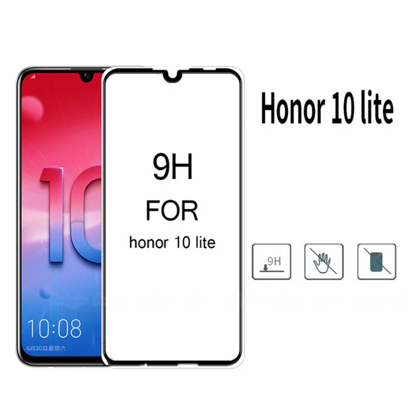 Закаленное стекло для Huawei Honor 10 Lite Защитная пленка экрана 9H премиум класса с