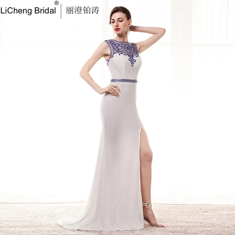 Формальные муслин dress2016floorlength одеяние де вечер vestido феста вечернее платье