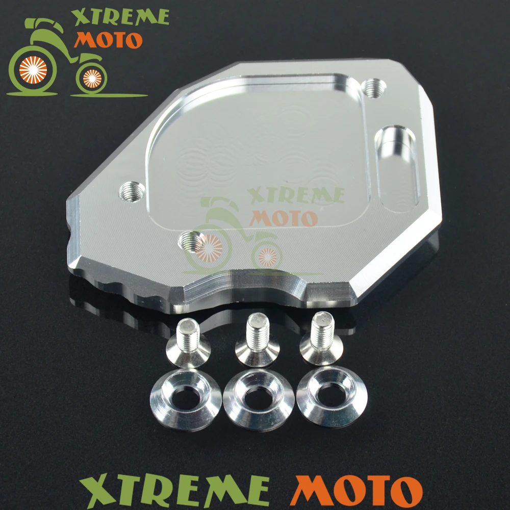 CNC сторона подножка стенд расширение пластина Pad для BMW F800GS F 800 GS 08 09 10 11 12 13 14 15