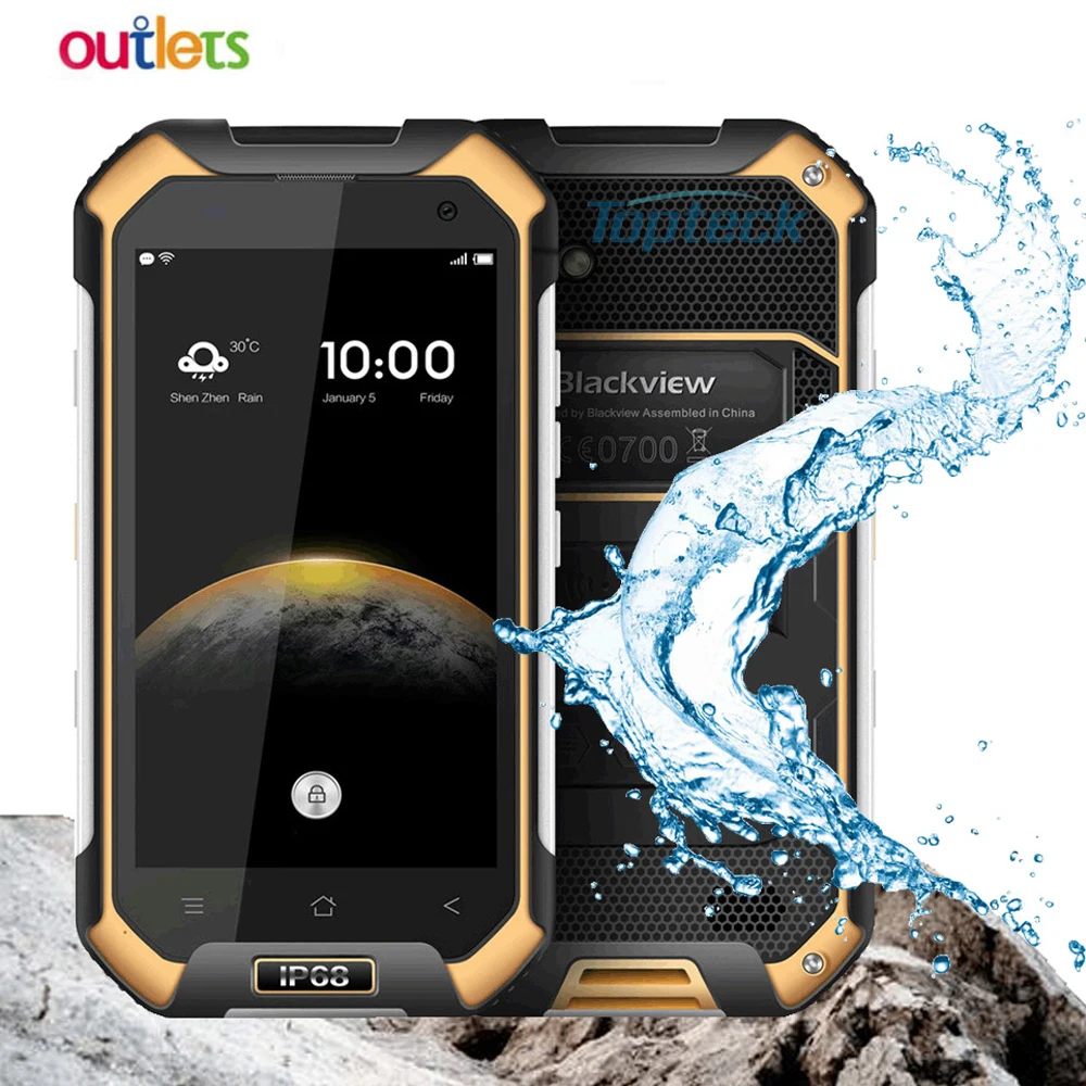 Blackview BV6000 IP68 водонепроницаемый противоударный мобильный телефон 4 7 дюймов Android 6 0
