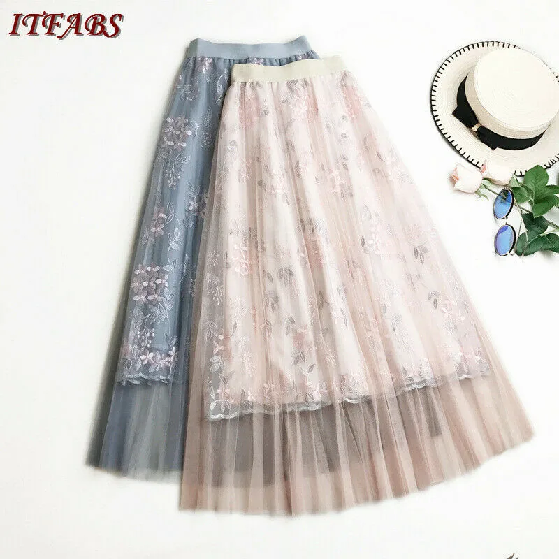 Фатиновая юбка для женщин серая белая взрослых фатиновая с эластичной высокой