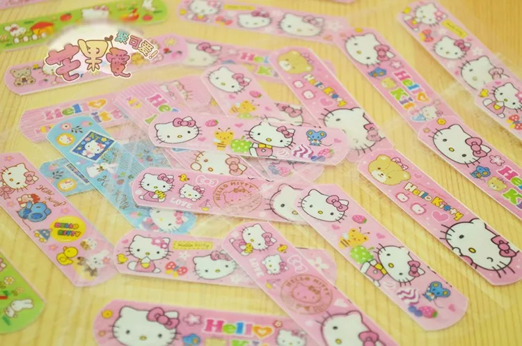 1 Набор. Kawaii Kitty Cat Водонепроницаемый Лейкопластырь наклейка на повязку уход за малышами первая лента помощь путешествия Кемпинг медицинский аварийный комплект