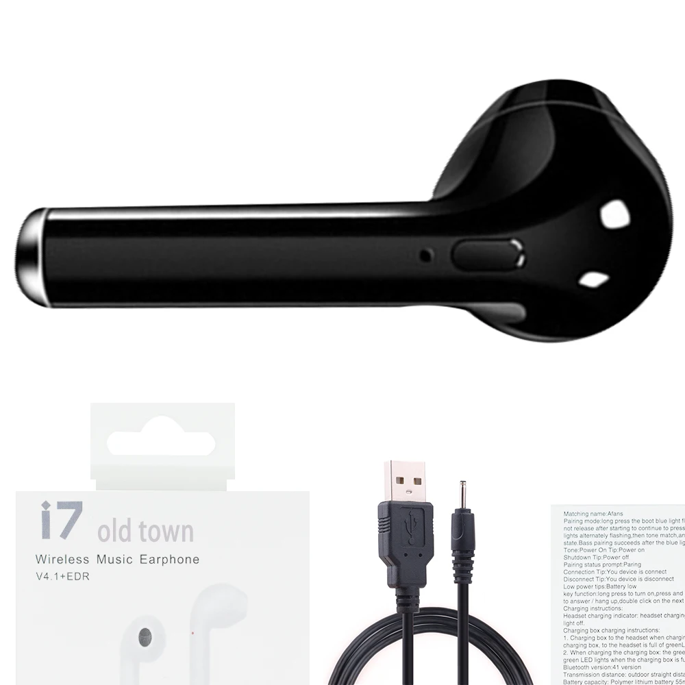 Беспроводные наушники Yuchenge MC Mini Music Bluetooth для наушников с одним ухом Iphone samsung