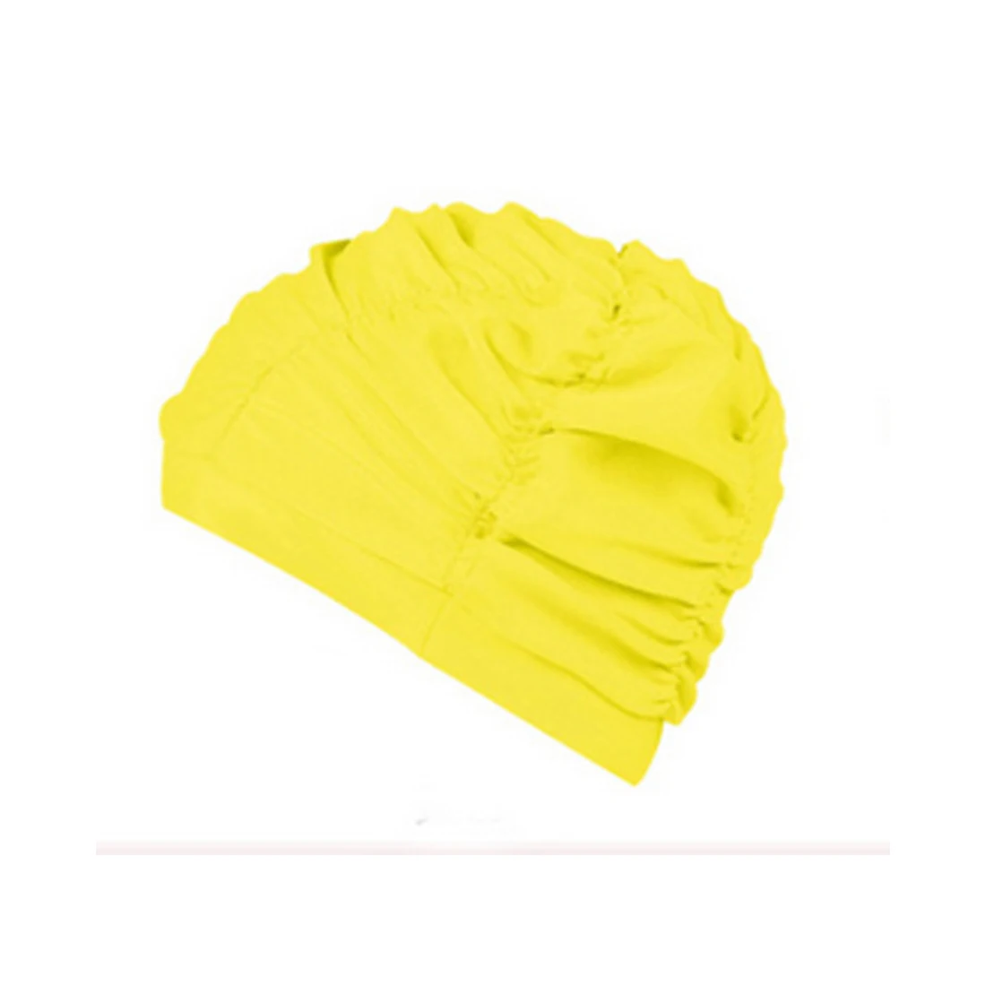 

Sexy Womens Girls Drape Stretch Long Hair Swim Cap Hat Bathing Swimming Cap