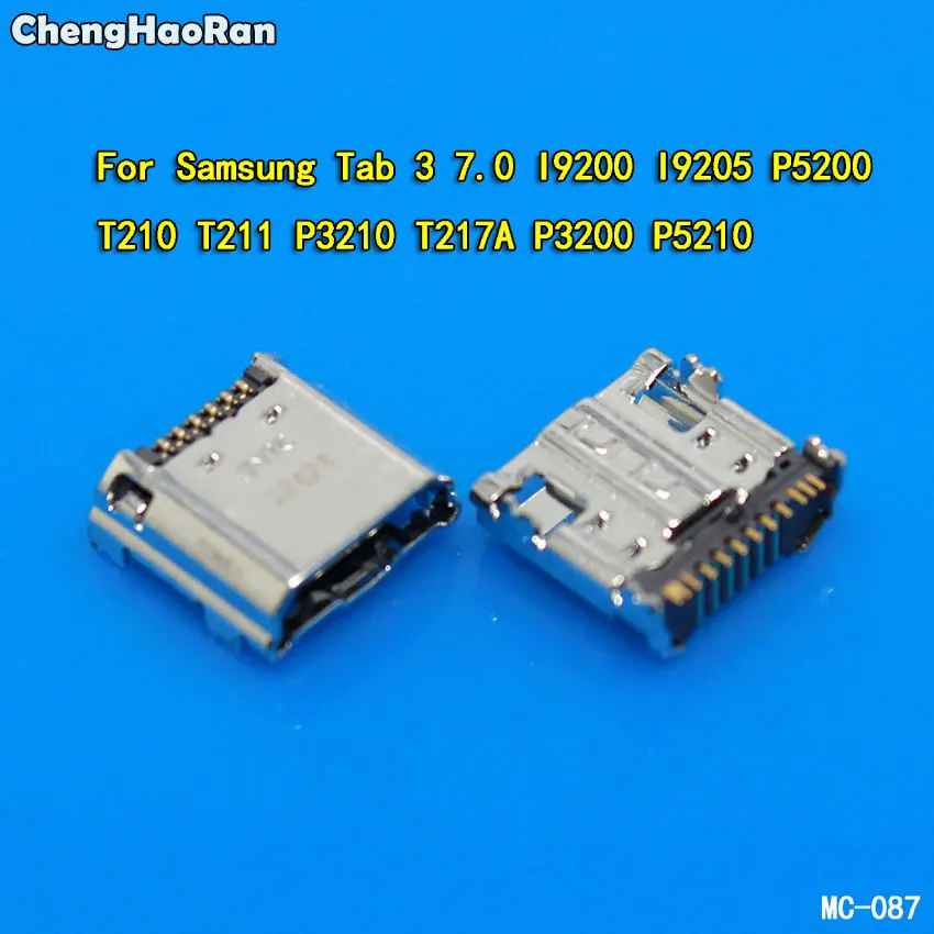 ChengHaoRan для Samsung Galaxy Tab 3 7 0 I9200 I9205 P5200 T211 T235 T311 Micro USB разъем зарядки | Мобильные