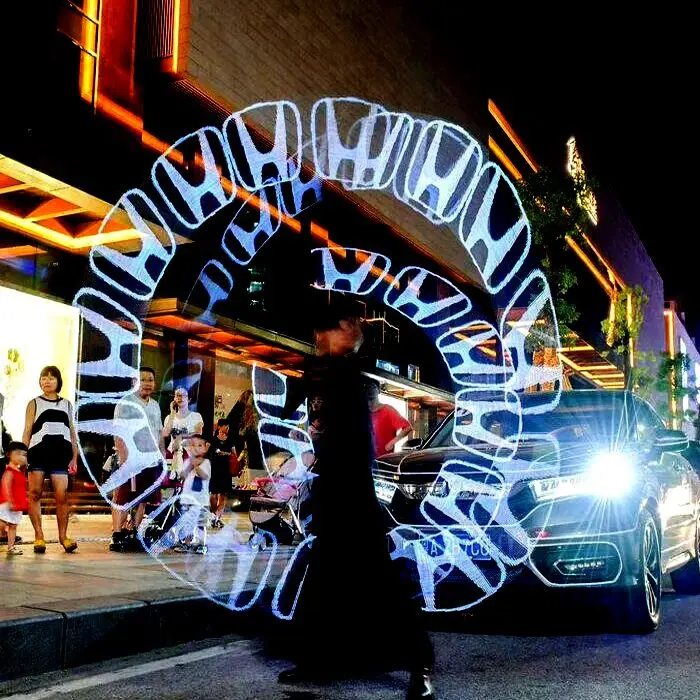 LED poi 47 см 2 шт. 60 Светодиодная палка бар Led полноцветный светодиод pixel poi|poi led|poi poipoi |