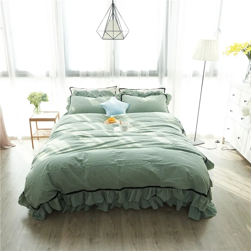 100% хлопок 4 шт. Полный/Королевский размер