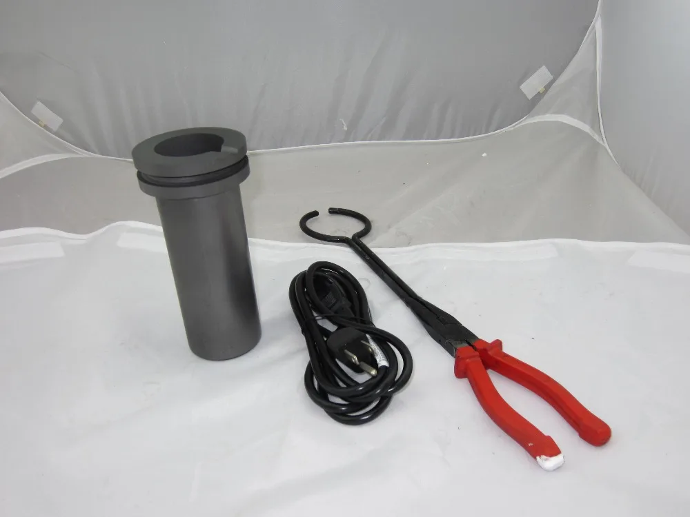 110 В 2 кг мини плавильная металлическая печь плавкий лом серебра и золота для дома